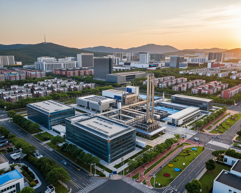 Futuristic Korean Smart City