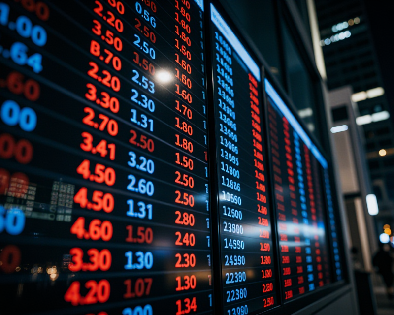 Dramatic Stock Market Decline in Seoul