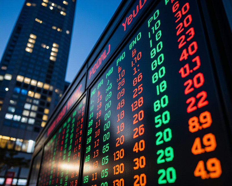 Financial Market Display