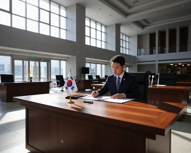 Symbolic Korean Government Change