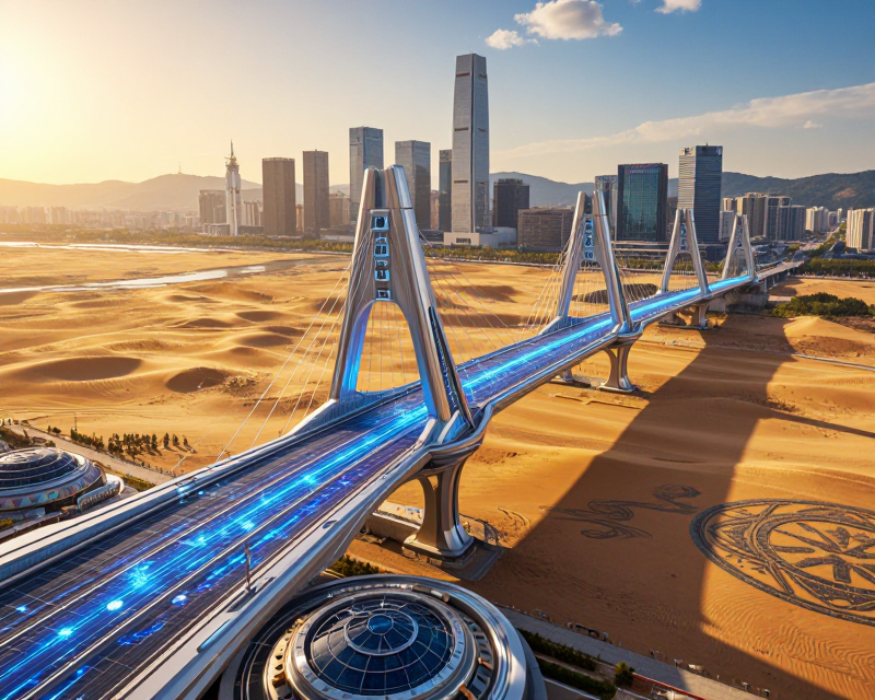 Future Silk Road Concept