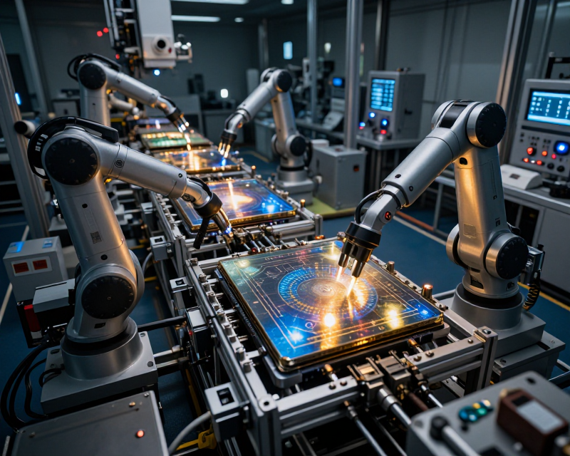 Futuristic Semiconductor Cluster Concept