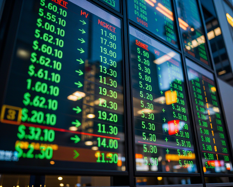 Rising KOSPI Stock Market