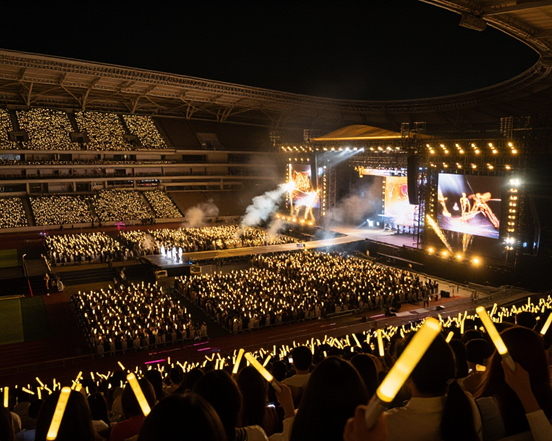 K-pop Concert Atmosphere