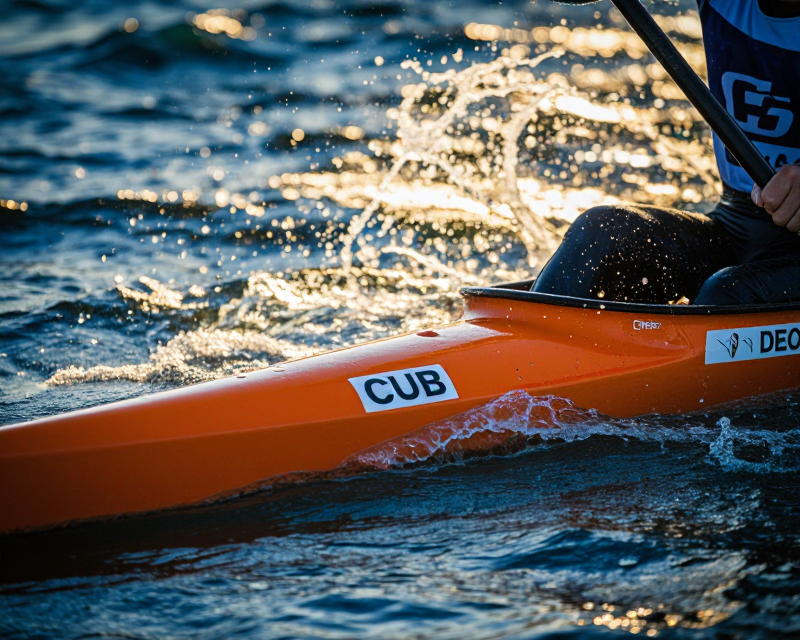 Cinematic Victory in Canoeing