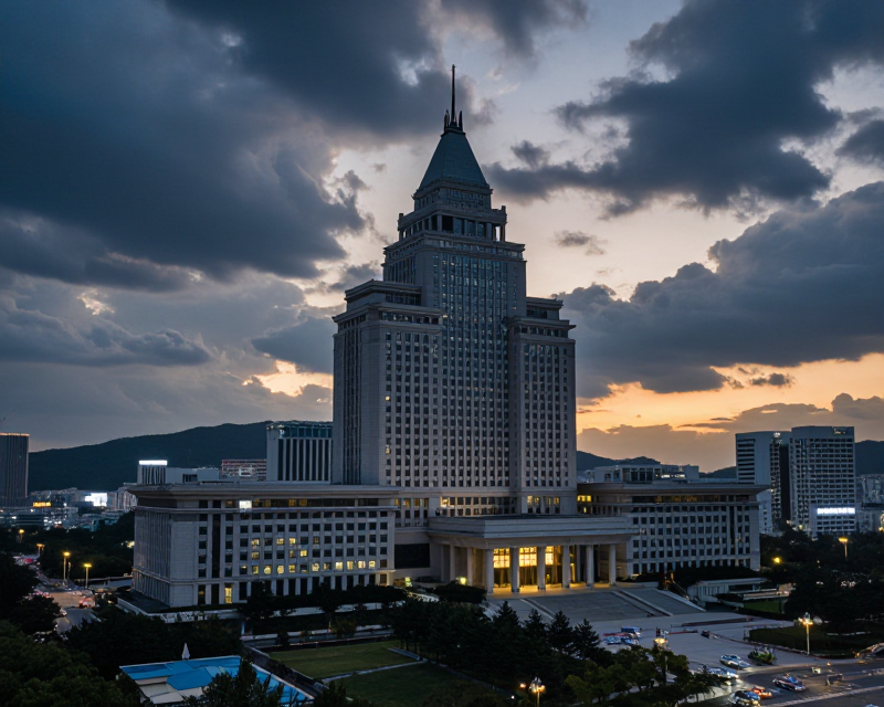 Political Tension in Seoul