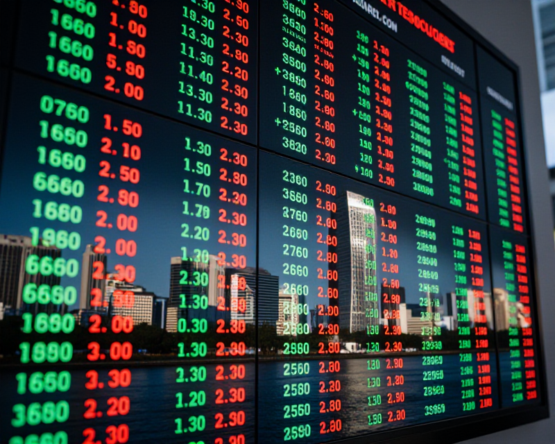 Stock Market Digital Display