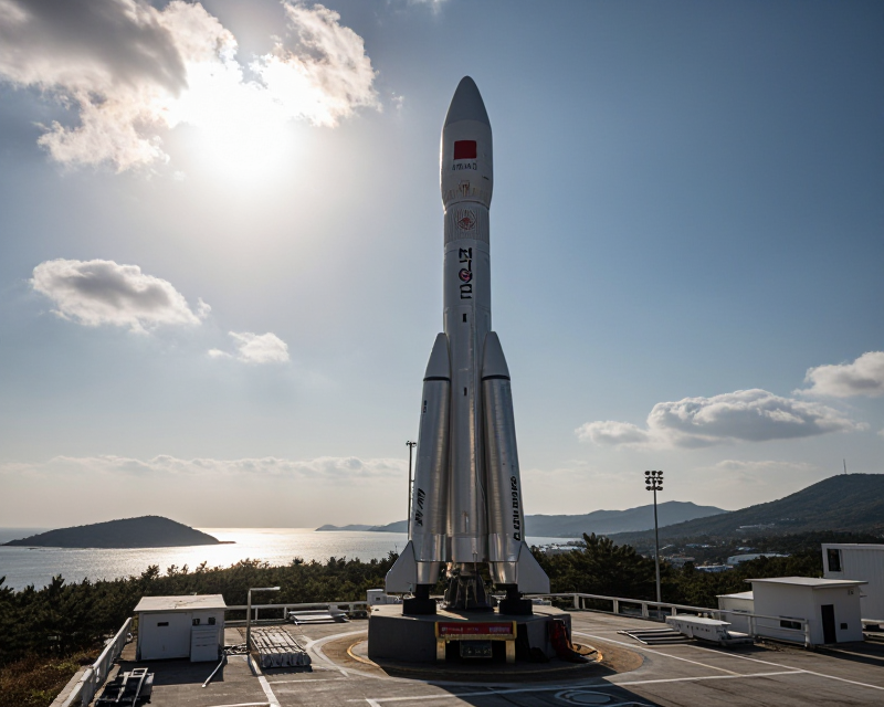 Nuri Rocket Launch Preparation